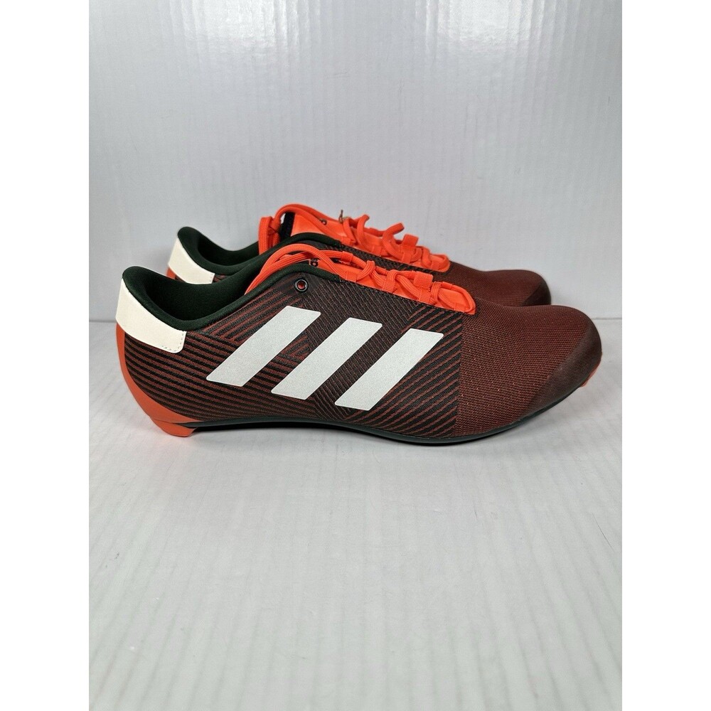Size 10.5 adidas The Road Shoes Cycling Shoes 3 Bolt Impact Orange Mens GY6810
